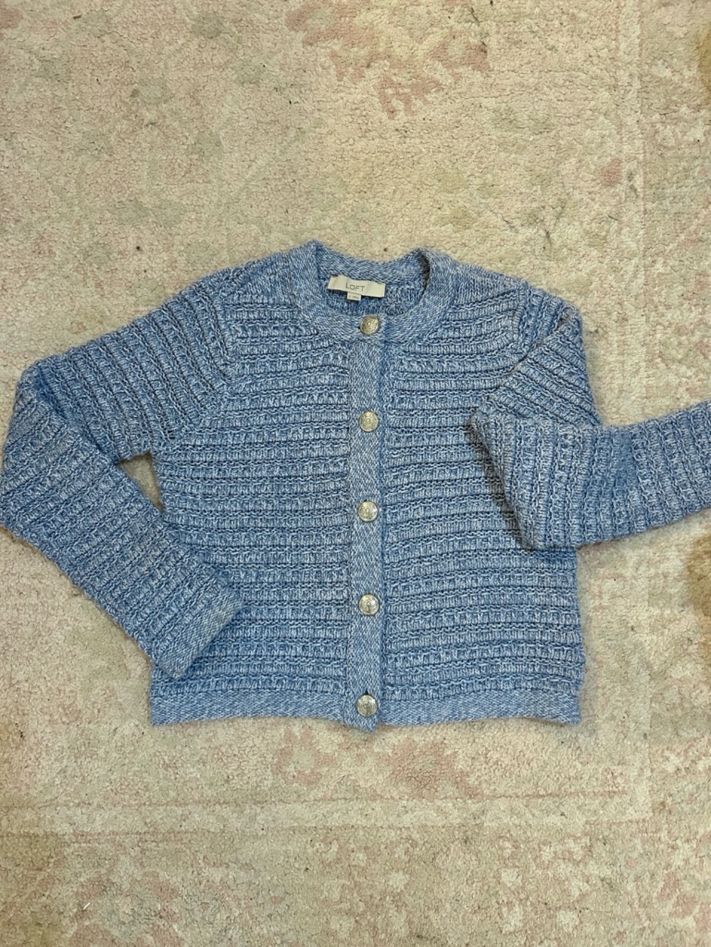 Loft Blue Cardigan - Picture 2 of 5